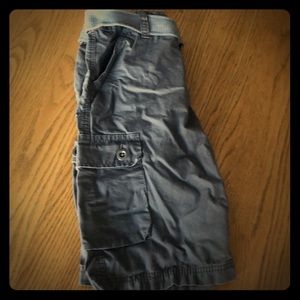 Boys gray Levi’s shorts